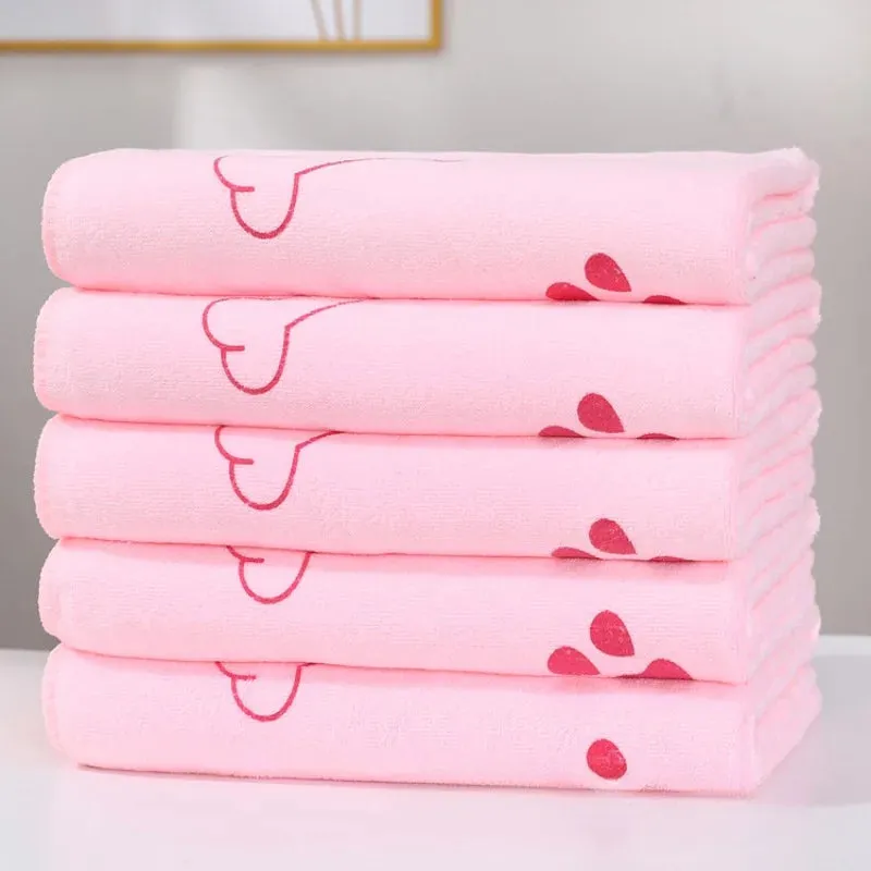 Quick-Drying Microfiber Pet Bath Towel for Dogs & Cats