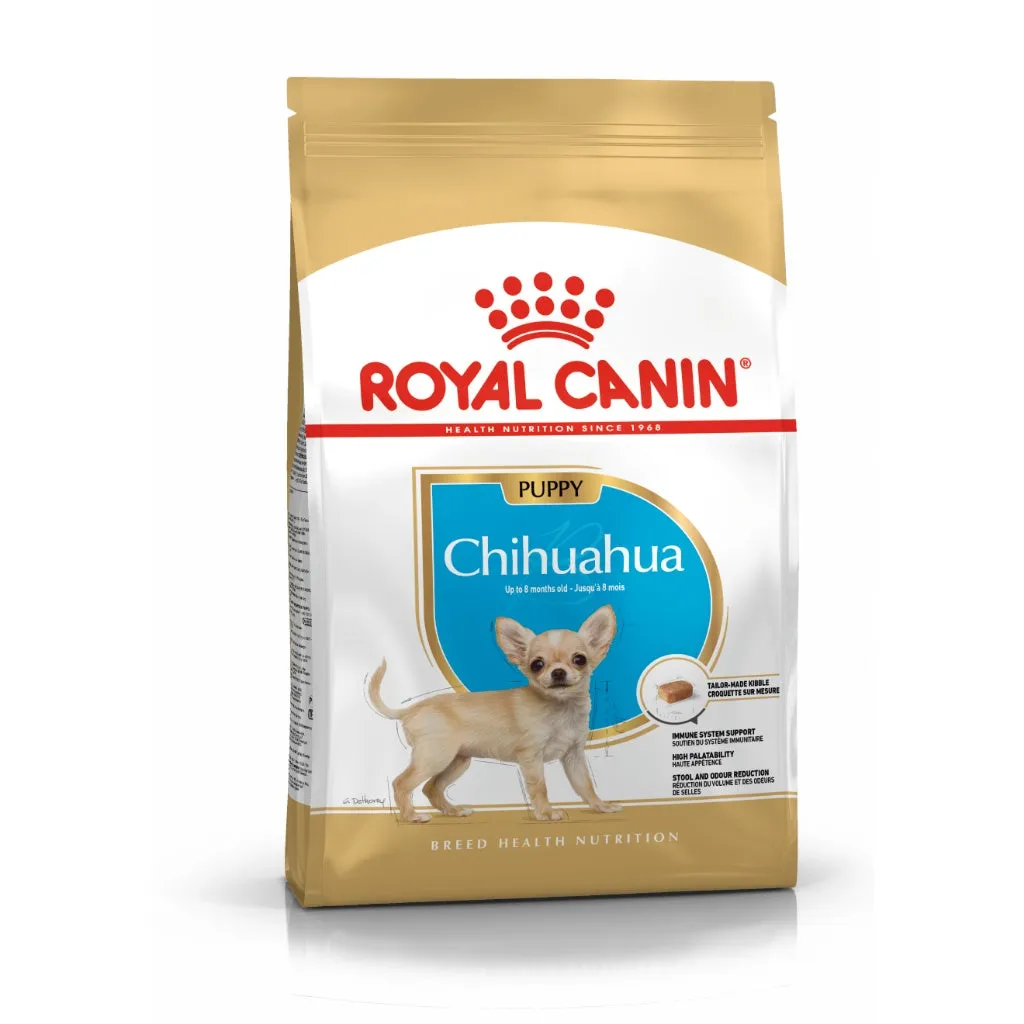 Royal Canin Chihuahua Puppy 500g Dry Dog Food - Breed Health Nutrition