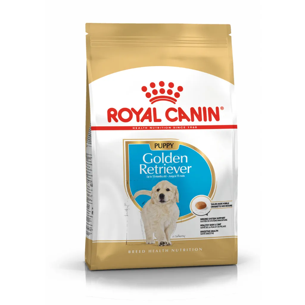 Royal Canin Golden Retriever Puppy 3kg Dry Dog Food - Breed Health Nutrition