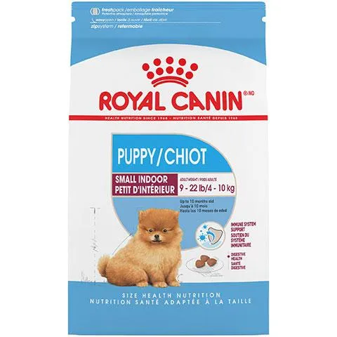 Royal Canin Size Health Nutrition Small Indoor Puppy Dry Dog Food, 2.5 lb