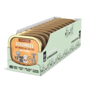 Scrumbles Grain Free Chicken Wet Dog Food Trays