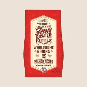 Stella & Chewy's Raw Coated Kibble with Wholesome Grains - Salmon Recipe