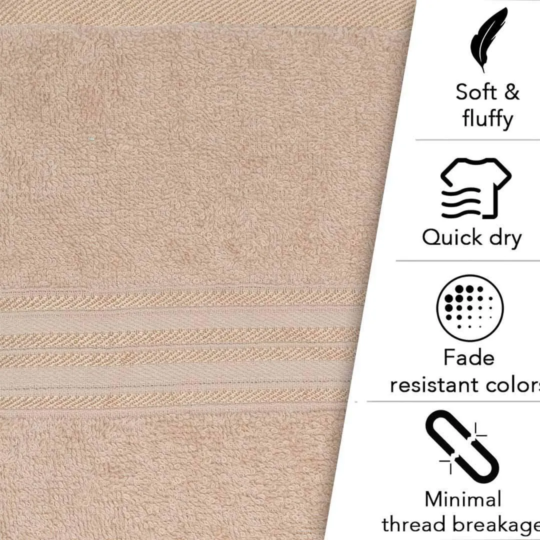 Super Comfy 100% Cotton Bath Towel | Ultra Soft, Lightweight and Quick Drying Towels