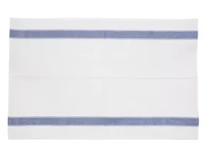 Vogue Heavy Duty Tea Towel, Blue Stripe, Each [E918] (Order in item)