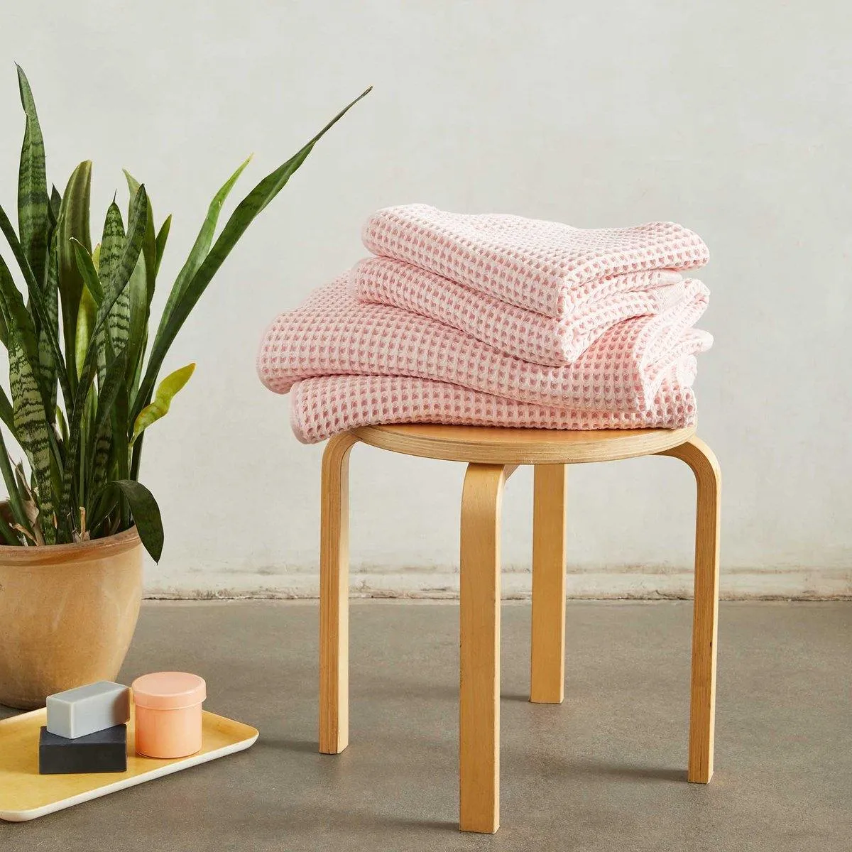 Waffle Bath Towel