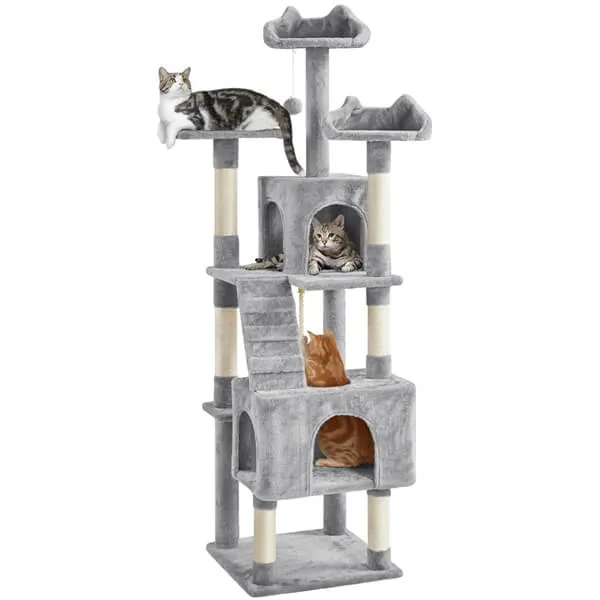 Yaheetech 72″ Height  Cat Tree Tower
