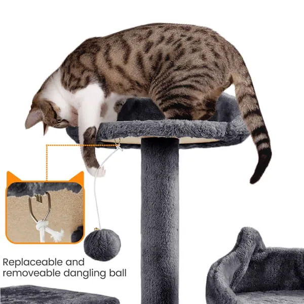 Yaheetech 72″ Height  Cat Tree Tower