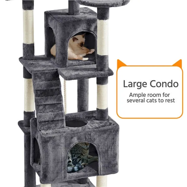 Yaheetech 72″ Height  Cat Tree Tower