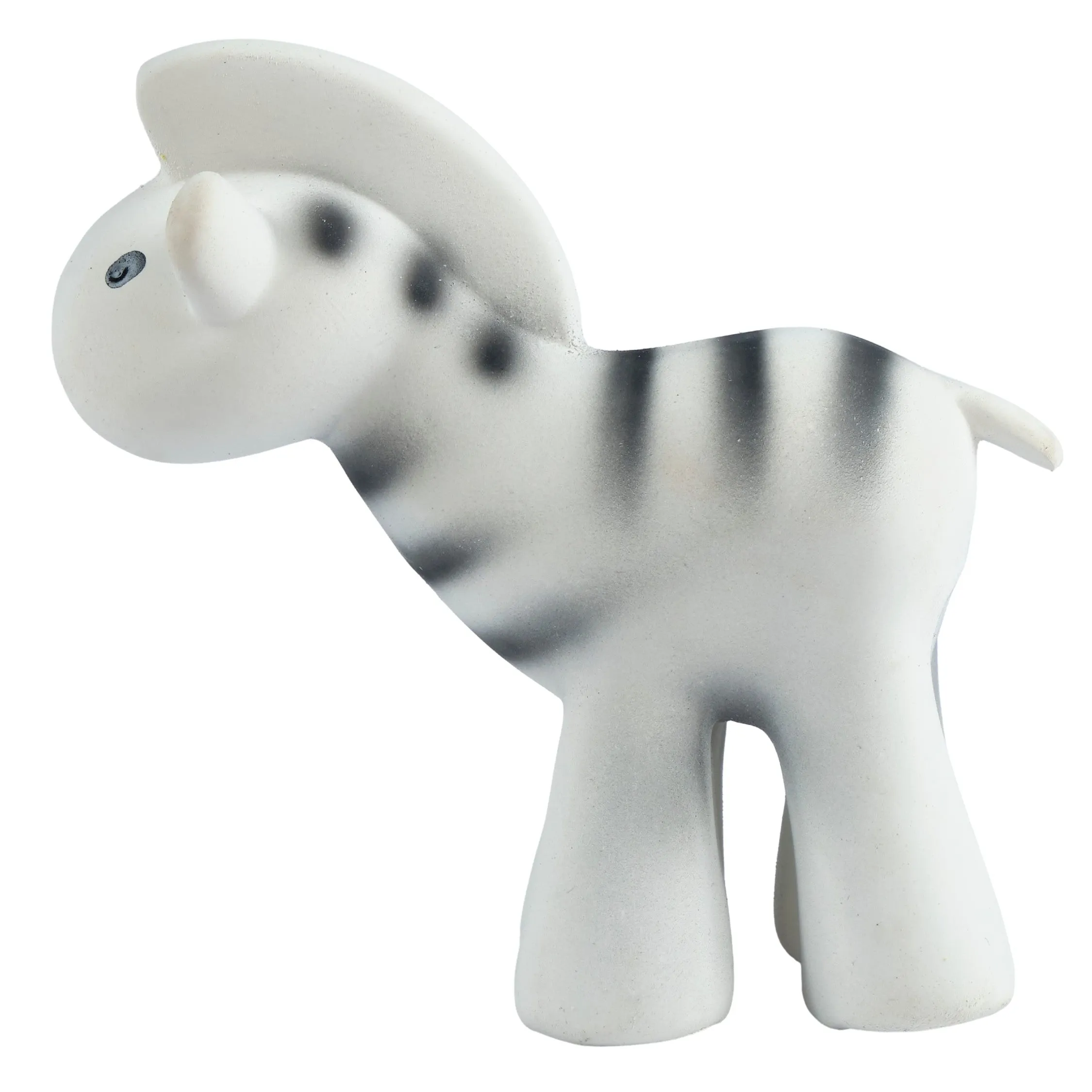 Zebra - Organic Baby Rattle & Bath Toy