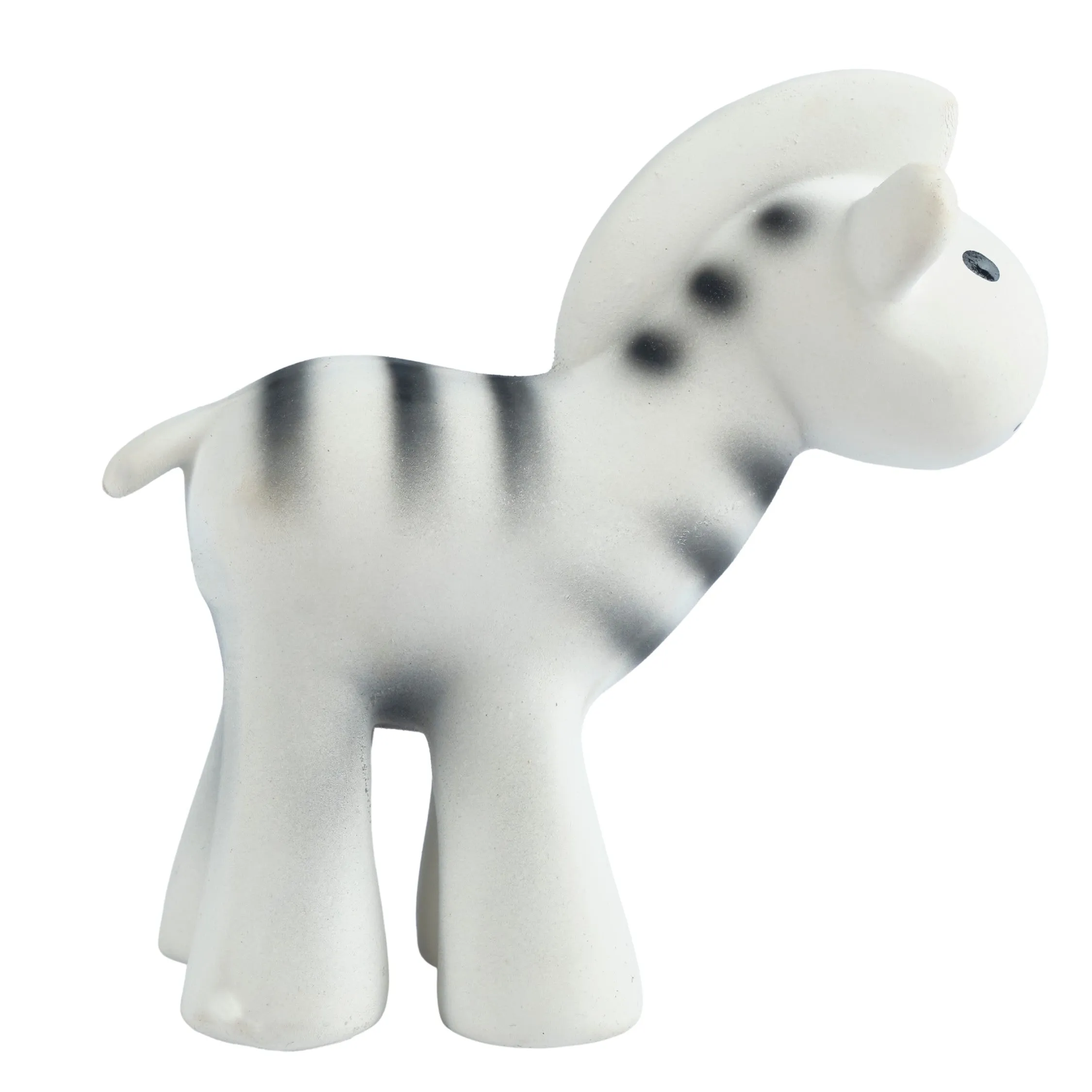 Zebra - Organic Baby Rattle & Bath Toy