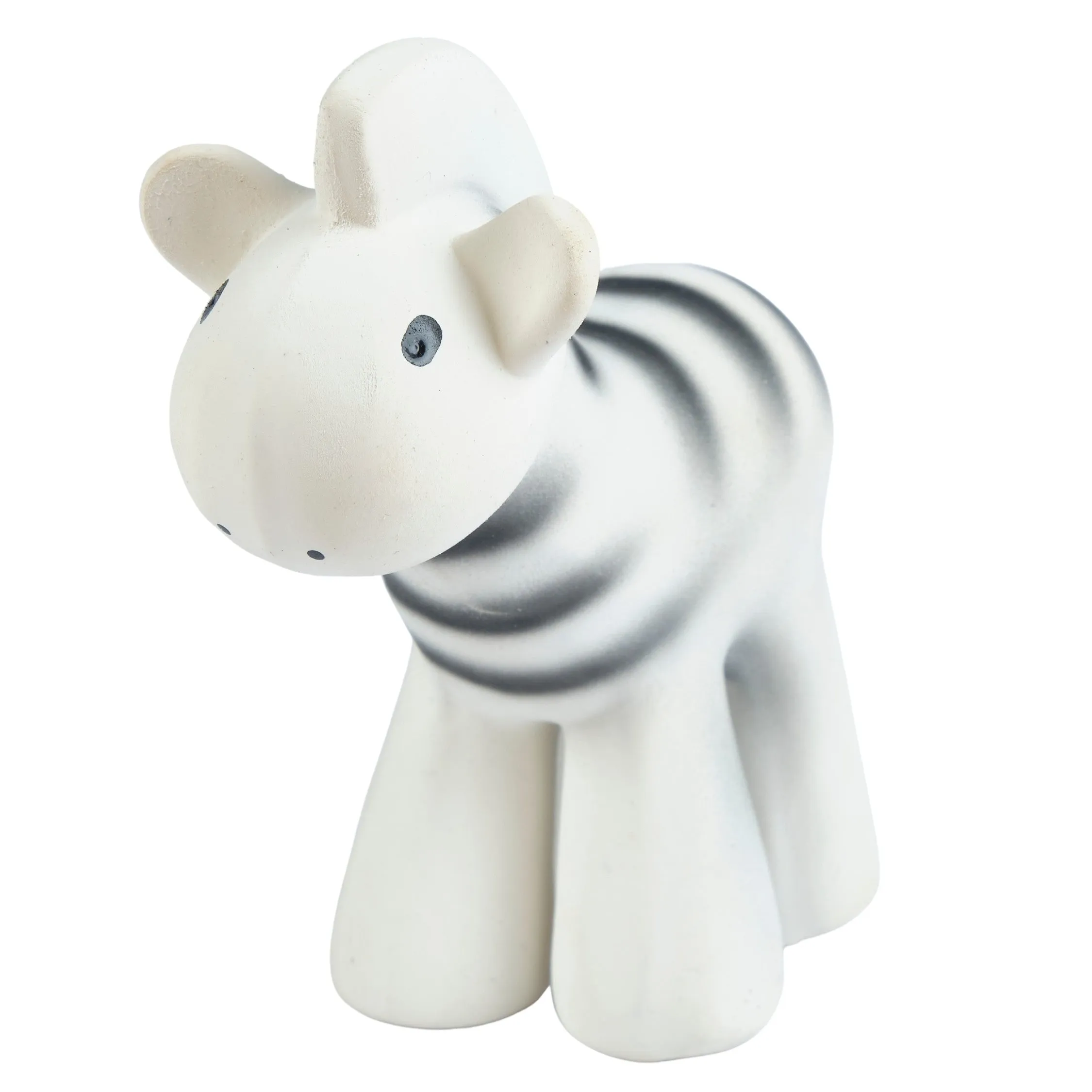 Zebra - Organic Baby Rattle & Bath Toy